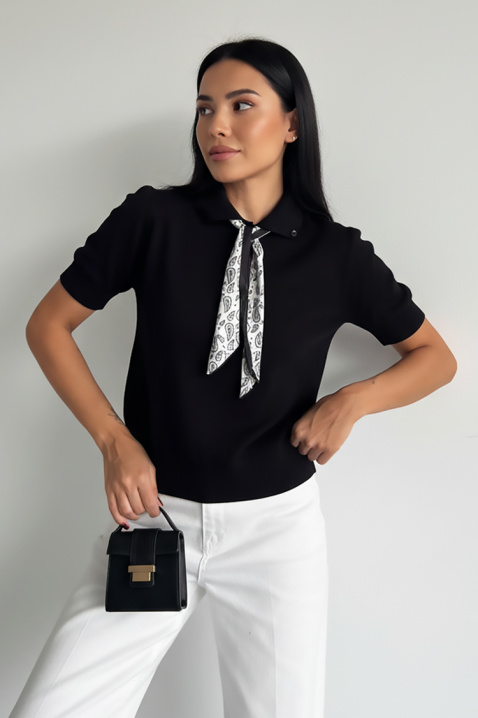 Top FLURENZA BLACK, Kolor : czarny, IVET.PL - Modna odzież