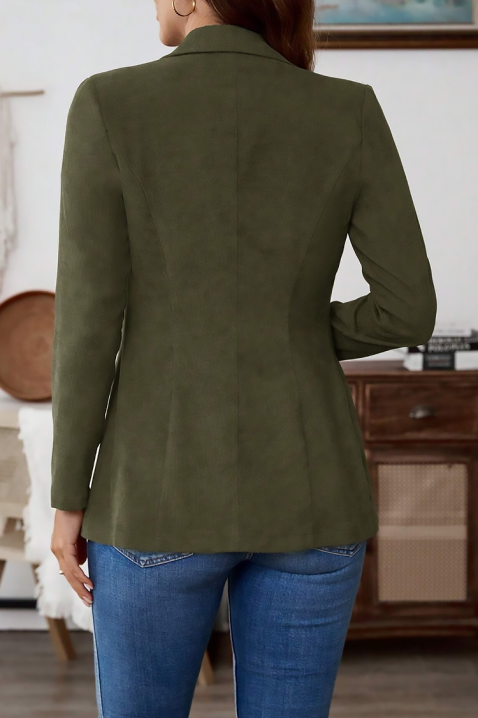 Marynarka LAKERTA KHAKI, Kolor : khaki, IVET.PL - Modna odzież