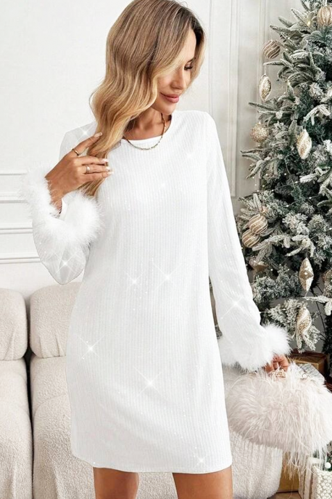 Sukienka LAMERANA, Kolor : biały, IVET.PL - Modna odzież