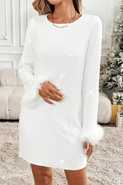 Sukienka LAMERANA, Kolor : biały, IVET.PL - Modna odzież