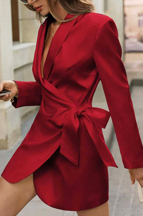 Sukienka REDIOLSA, Kolor : czerwony, IVET.PL - Modna odzież