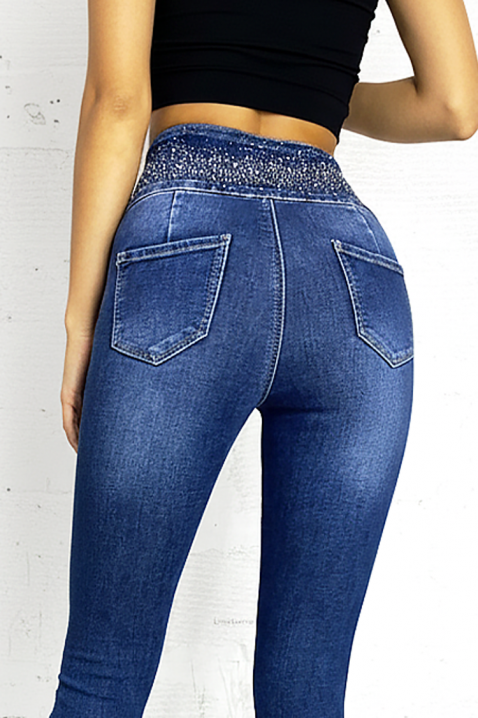 Jeansy SOLDINA, Kolor : chabrowy, IVET.PL - Modna odzież