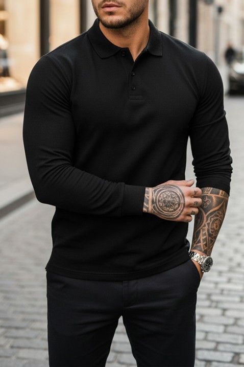 Bluzka LEROJO BLACK, Kolor : czarny, IVET.PL - Modna odzież