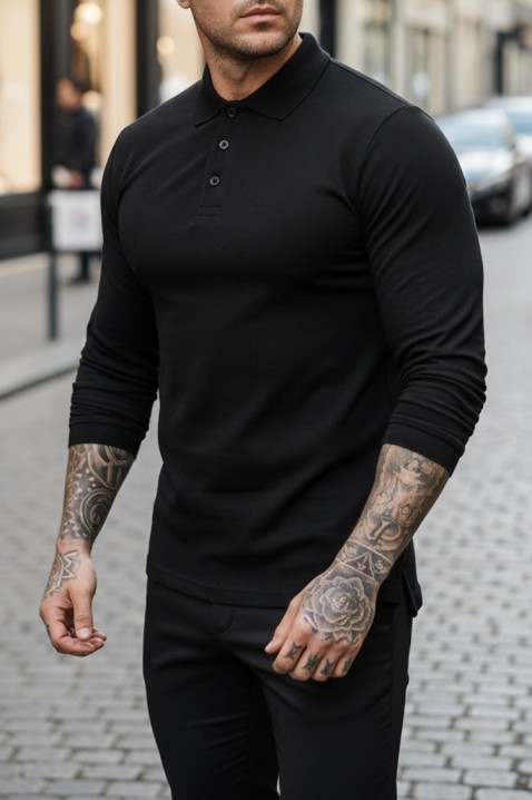 Bluzka LEROJO BLACK, Kolor : czarny, IVET.PL - Modna odzież