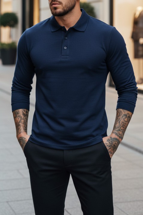 Bluzka LEROJO NAVY, Kolor : granatowy, IVET.PL - Modna odzież