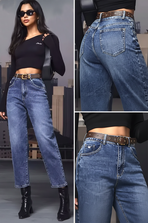 Jeansy BELRIZA, Kolor : chabrowy, IVET.PL - Modna odzież