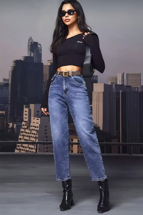 Jeansy BELRIZA, Kolor : chabrowy, IVET.PL - Modna odzież