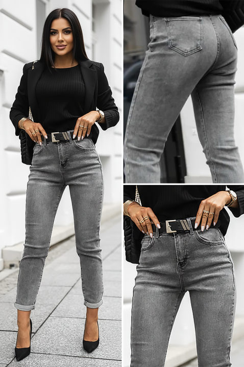 Jeansy VERLINADA, Kolor : szary, IVET.PL - Modna odzież