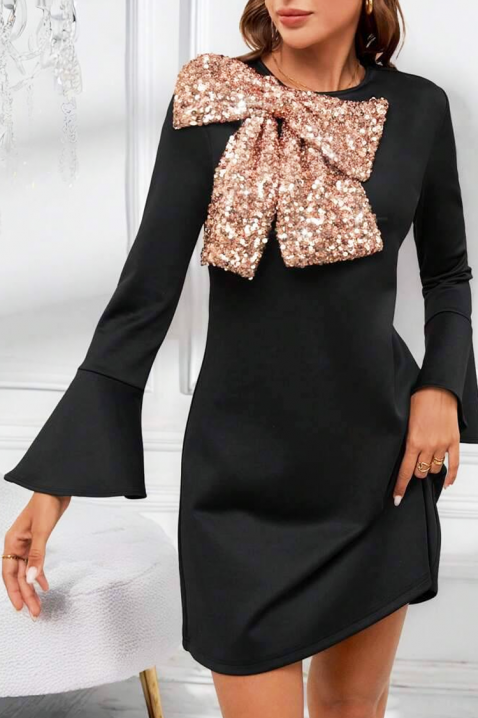 Sukienka KAMELISA ROSE GOLD, Kolor : różowe złoto, IVET.PL - Modna odzież