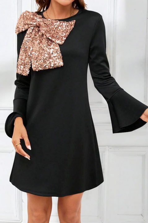 Sukienka KAMELISA ROSE GOLD, Kolor : różowe złoto, IVET.PL - Modna odzież