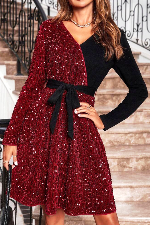 Sukienka BENJIADA, Kolor : czerwony, IVET.PL - Modna odzież