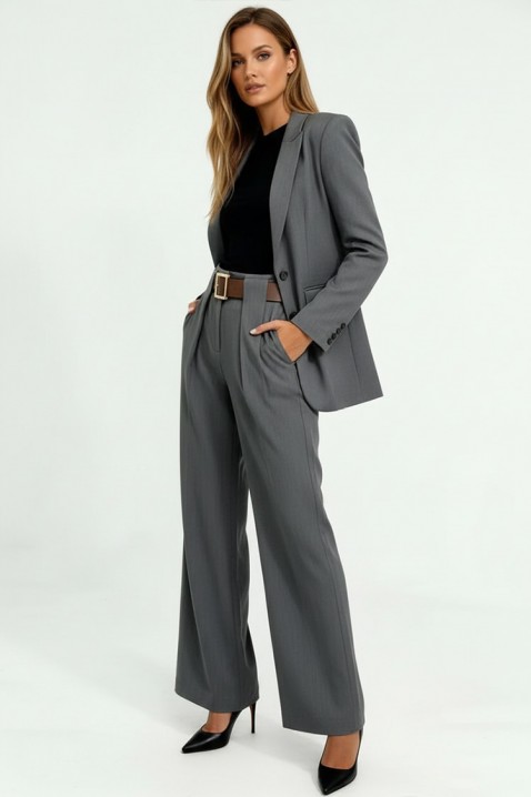 Spodnie ROLVELZA GREY, Kolor : szary, IVET.PL - Modna odzież