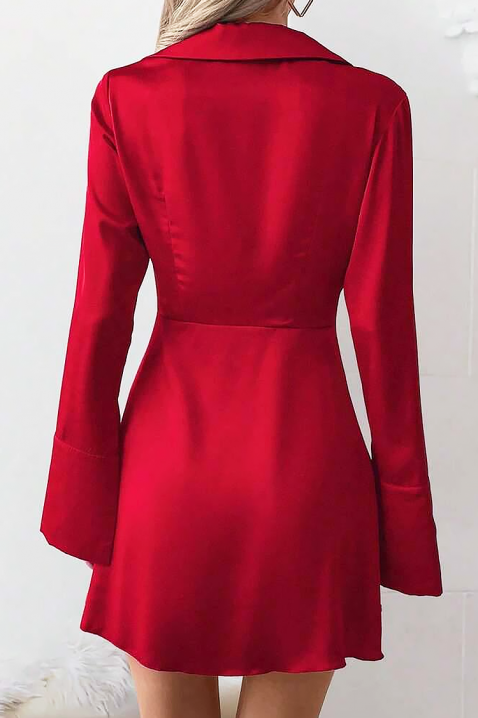 Sukienka DEROLGA, Kolor : czerwony, IVET.PL - Modna odzież