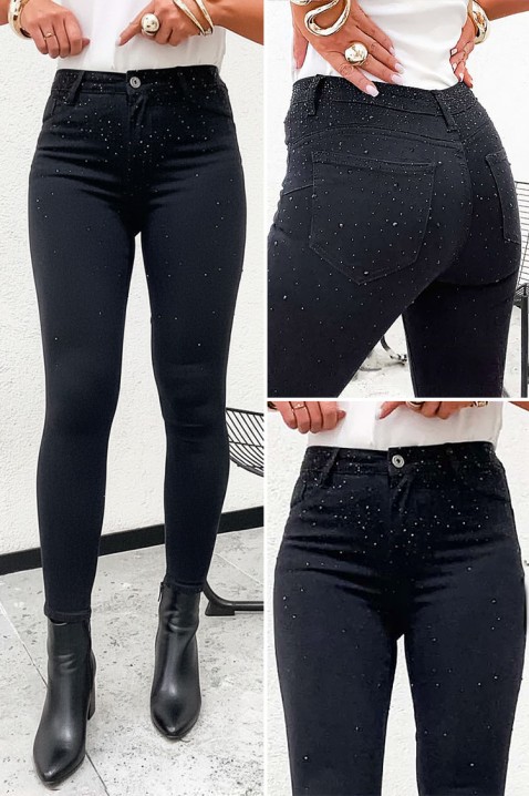 Jeansy BELINSA, Kolor : czarny, IVET.PL - Modna odzież