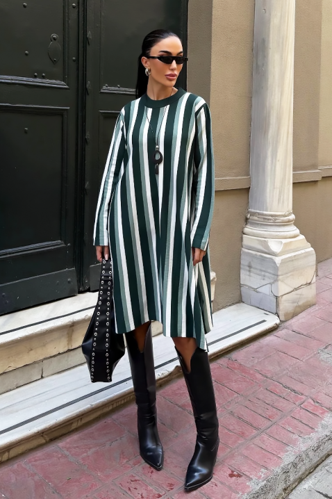 Sukienka MIMONDA GREEN, Kolor : zielony, IVET.PL - Modna odzież