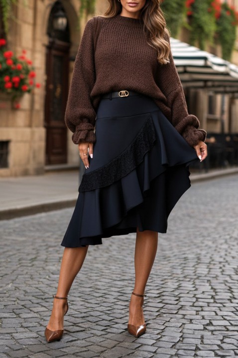 Spódnica AURONZA, Kolor : czarny, IVET.PL - Modna odzież