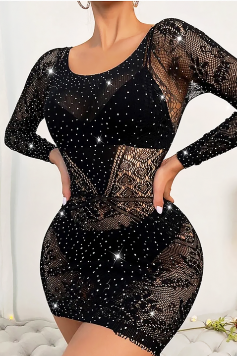 Sukienka SPAISELDA, Kolor : czarny, IVET.PL - Modna odzież