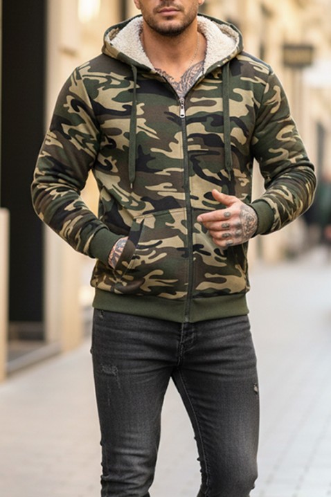 Bluza MORTODO, Kolor : khaki, IVET.PL - Modna odzież