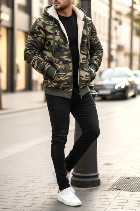 Bluza MORTODO, Kolor : khaki, IVET.PL - Modna odzież