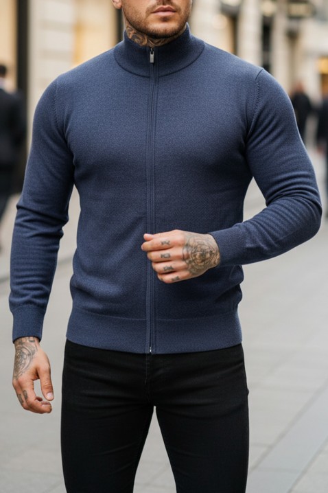 Kardigan KAROLDI NAVY, Kolor : granatowy, IVET.PL - Modna odzież