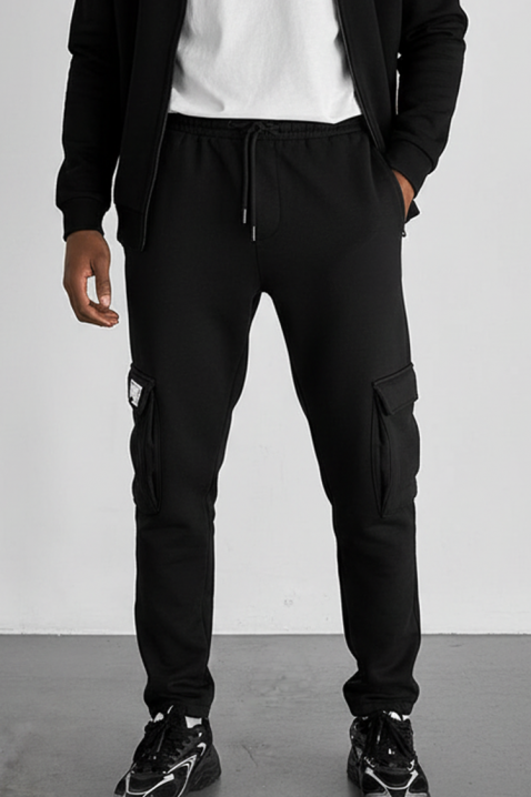 Spodnie VOXOR BLACK, Kolor : czarny, IVET.PL - Modna odzież