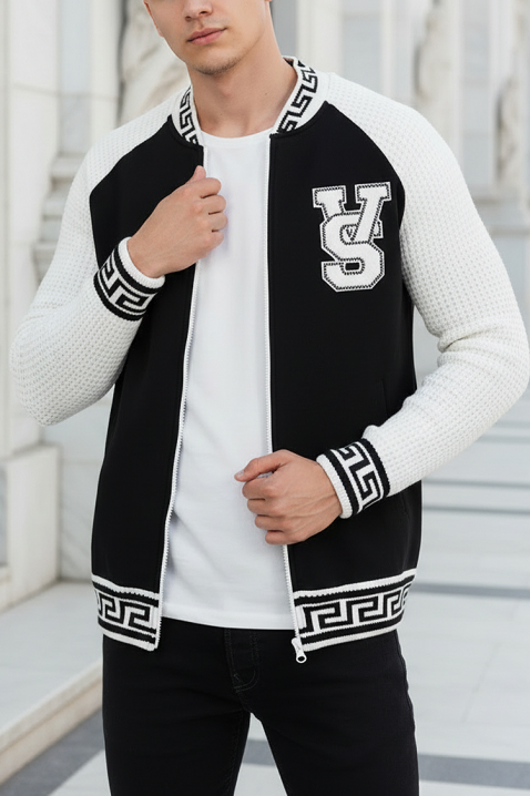 Kardigan KREFOZ BLACK, Kolor : czarny, IVET.PL - Modna odzież