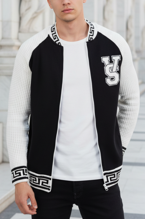 Kardigan KREFOZ BLACK, Kolor : czarny, IVET.PL - Modna odzież