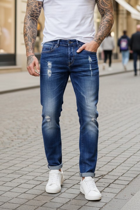 Jeansy KONSOR, Kolor : granatowy, IVET.PL - Modna odzież