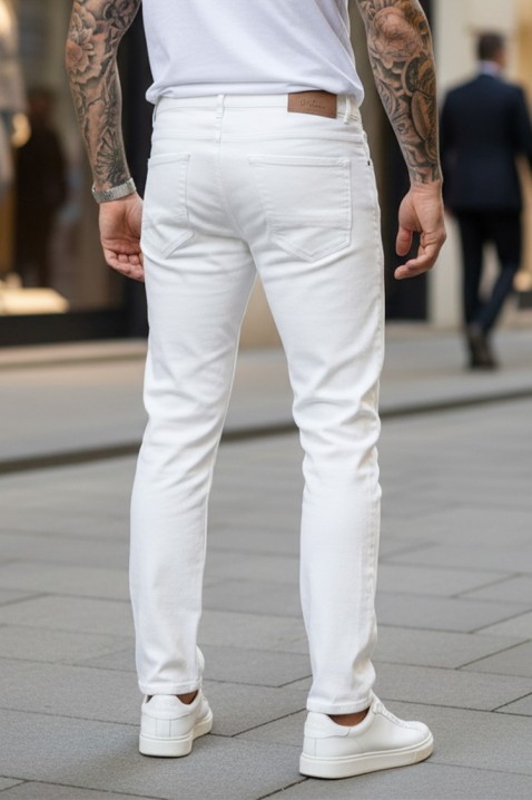 Jeansy TOMSON, Kolor : biały, IVET.PL - Modna odzież