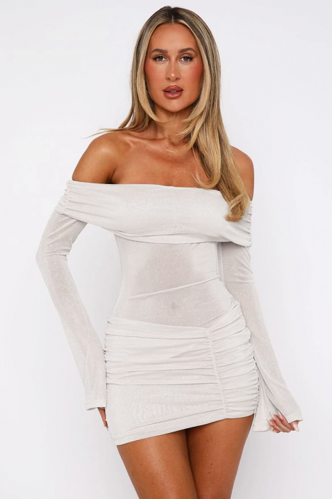 Sukienka GRUVELDA, Kolor : biały, IVET.PL - Modna odzież