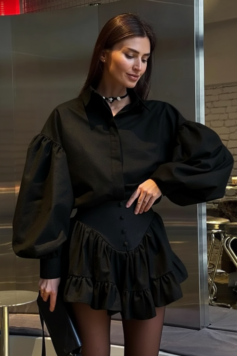 Komplet DEBORINA, Kolor : czarny, IVET.PL - Modna odzież