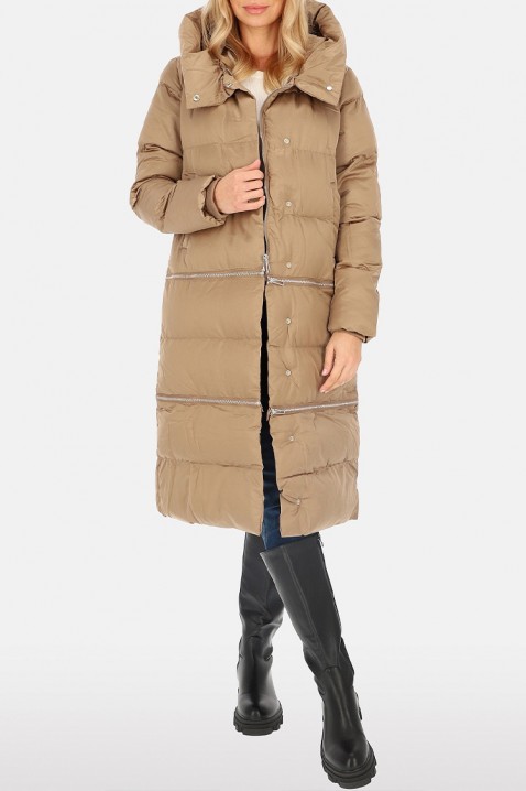 Kurtka SINELA BEIGE, Kolor :  beżowy, IVET.PL - Modna odzież