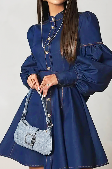 Sukienka GIVERLA, Kolor : chabrowy, IVET.PL - Modna odzież