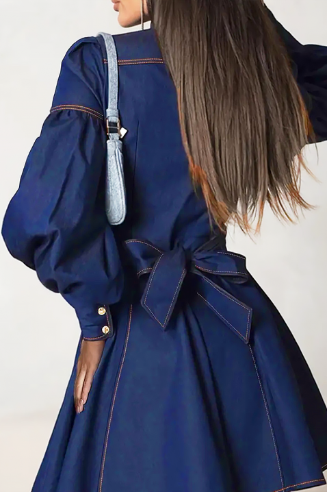 Sukienka GIVERLA, Kolor : chabrowy, IVET.PL - Modna odzież