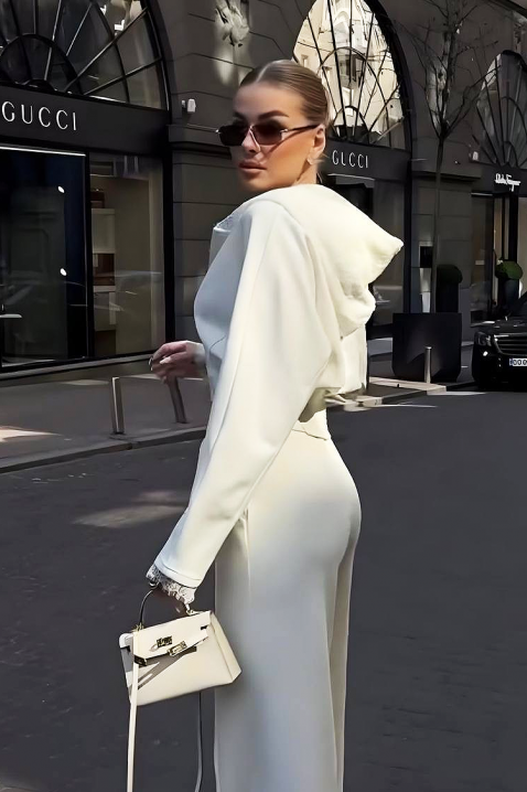 Komplet BELIONDA, Kolor : ecru, IVET.PL - Modna odzież