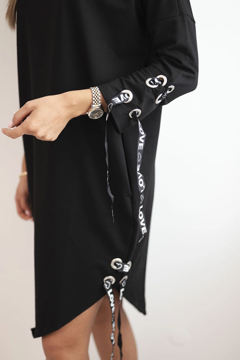 Sukienka GAVERONA, Kolor : czarny, IVET.PL - Modna odzież