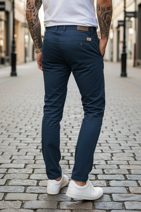 Spodnie TELRET NAVY, Kolor : granatowy, IVET.PL - Modna odzież