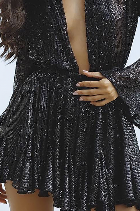 Sukienka EROTOLDA BLACK, Kolor : czarny, IVET.PL - Modna odzież