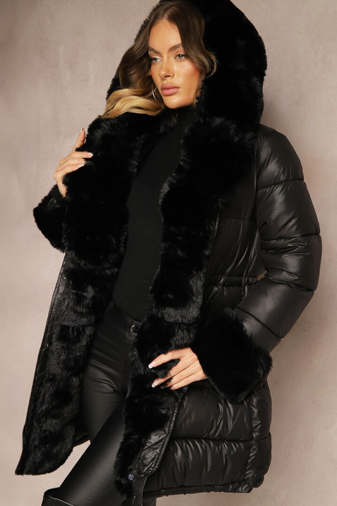 Kurtka ABAMBINA BLACK, Kolor : czarny, IVET.PL - Modna odzież