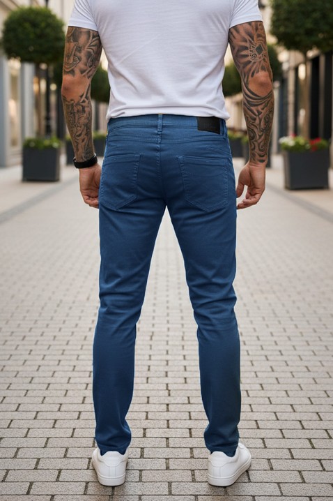 Spodnie MERJEN BLUE, Kolor : chabrowy, IVET.PL - Modna odzież