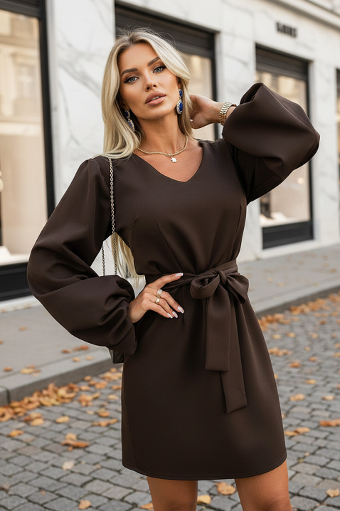 Sukienka BEROTINA BROWN