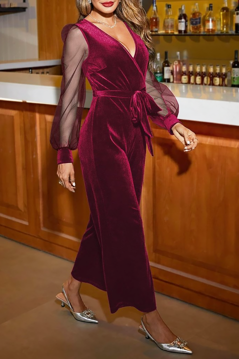 Kombinezon BURGUNZA BORDO, Kolor : bordowy, IVET.PL - Modna odzież