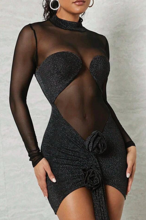 Sukienka NAKETINA, Kolor : czarny, IVET.PL - Modna odzież