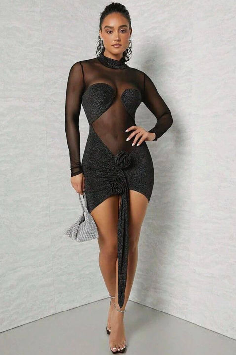 Sukienka NAKETINA, Kolor : czarny, IVET.PL - Modna odzież