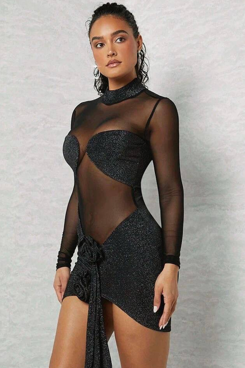 Sukienka NAKETINA, Kolor : czarny, IVET.PL - Modna odzież