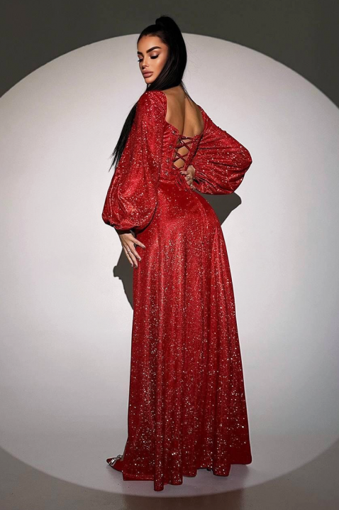 Sukienka ALDIYA RED, Kolor : czerwony, IVET.PL - Modna odzież