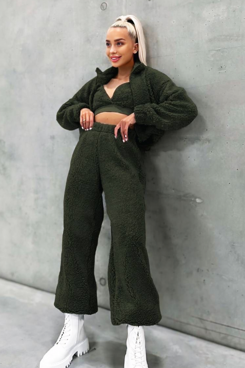 Komplet PULVENDA KHAKI, Kolor : khaki, IVET.PL - Modna odzież