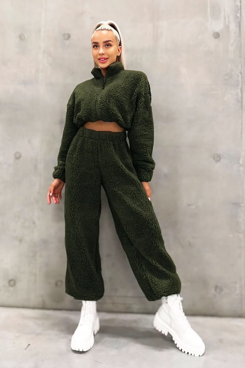 Komplet PULVENDA KHAKI, Kolor : khaki, IVET.PL - Modna odzież