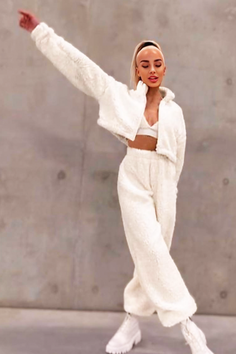 Komplet PULVENDA ECRU, Kolor : ecru, IVET.PL - Modna odzież