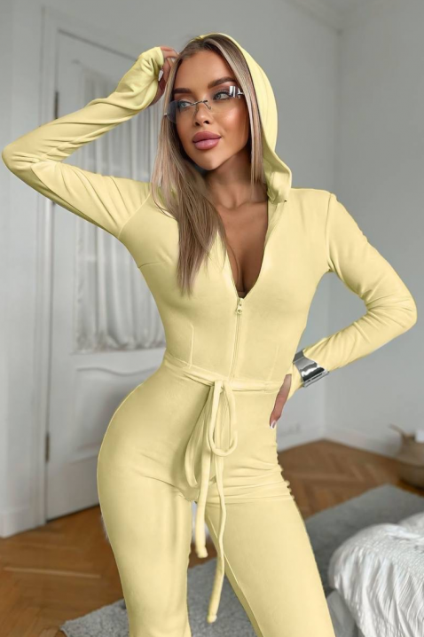Kombinezon VALORANZA YELLOW, Kolor : żółty, IVET.PL - Modna odzież